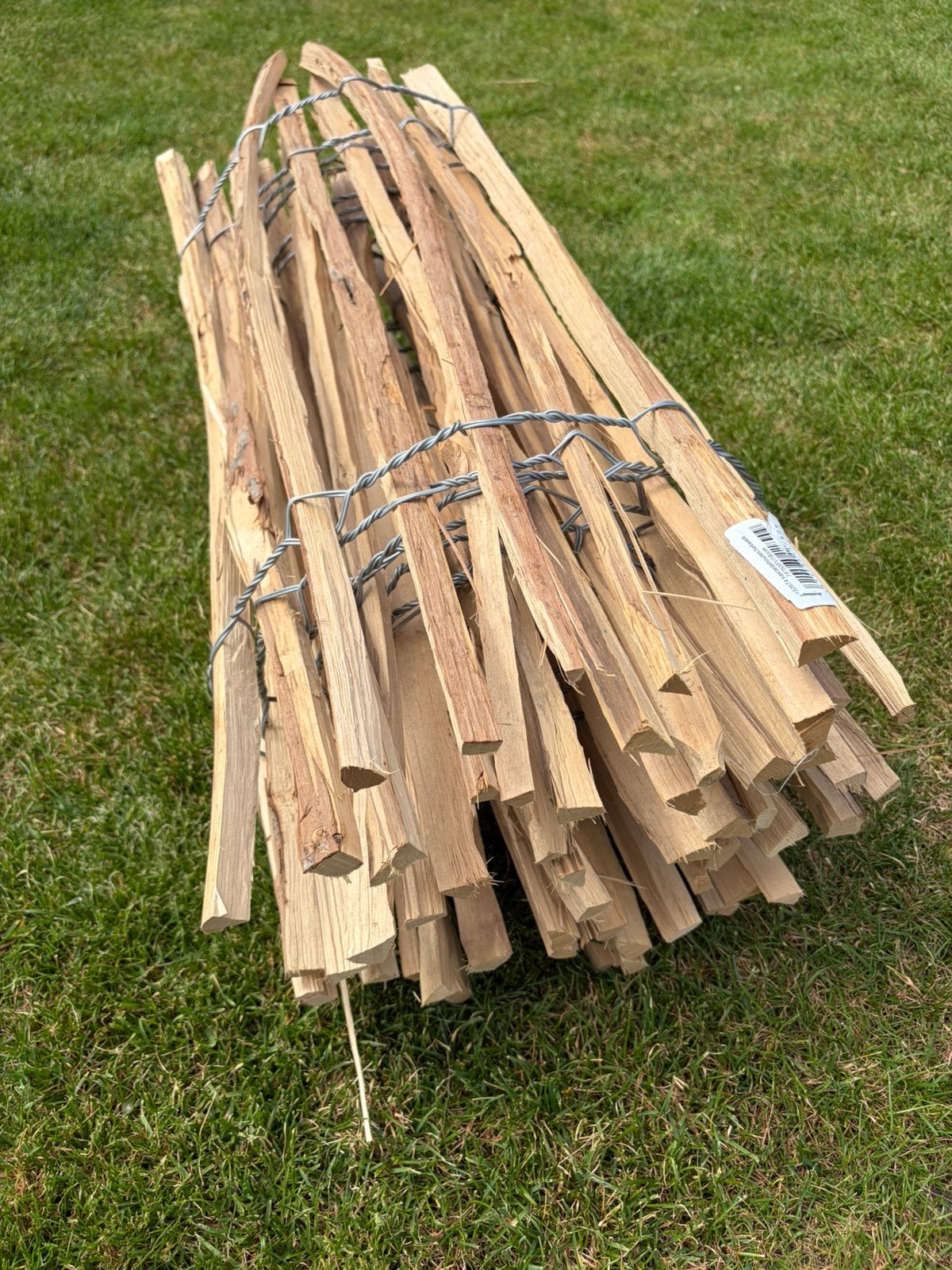 Kastanjehouten hekwerk 75cm x 5 m, Ophalen, Zo goed als nieuw