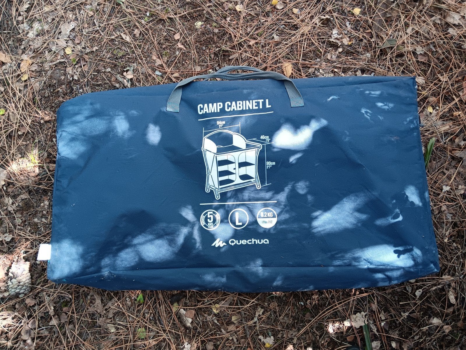 Camp cabinet L, Ophalen