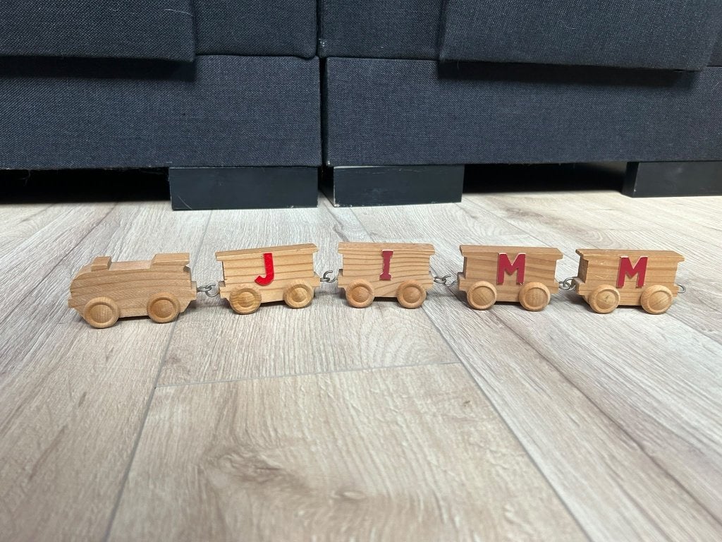 Entraînez-vous avec des lettres Jimm/Jim, Enlèvement ou Envoi, Utilisé, Jouet à Rouler ou à Bascule