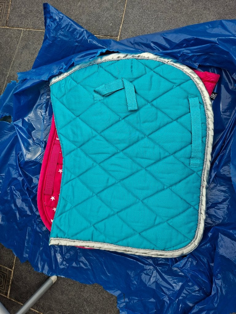 Zadeldekje pony, Dieren en Toebehoren, Gebruikt, Katoen, Overige merken, Cob (M)