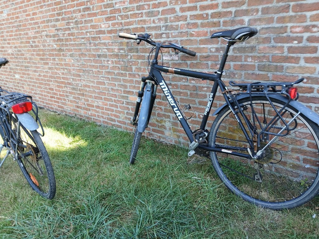 Herenfiets en damesfiets van het merk Minerva, 65 cm ou plus, Enlèvement, Comme neuf, Autres marques