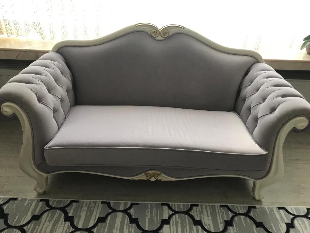 3 + 2 zits, Huis en Inrichting, Ophalen, Zo goed als nieuw, Rechte bank, Hout