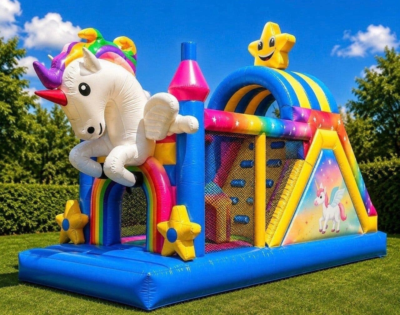 nouveau château gonflable Unicorn Run, Enlèvement