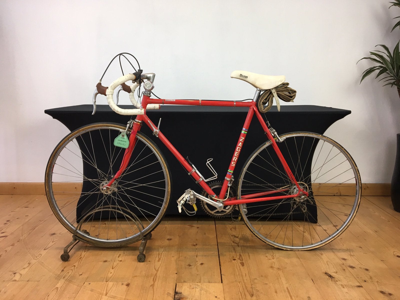 Vélo de course rétro « Zagers » - Vélo de route - 1980, 55 à 59 cm, Enlèvement, Frein sur jante, Années 60 ou plus récent