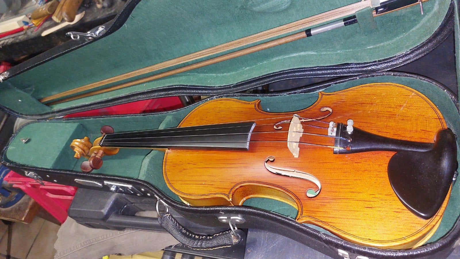 Violon d'étude 3/4 de Lark, état neuf, Musique & Instruments, Enlèvement ou Envoi, Violon