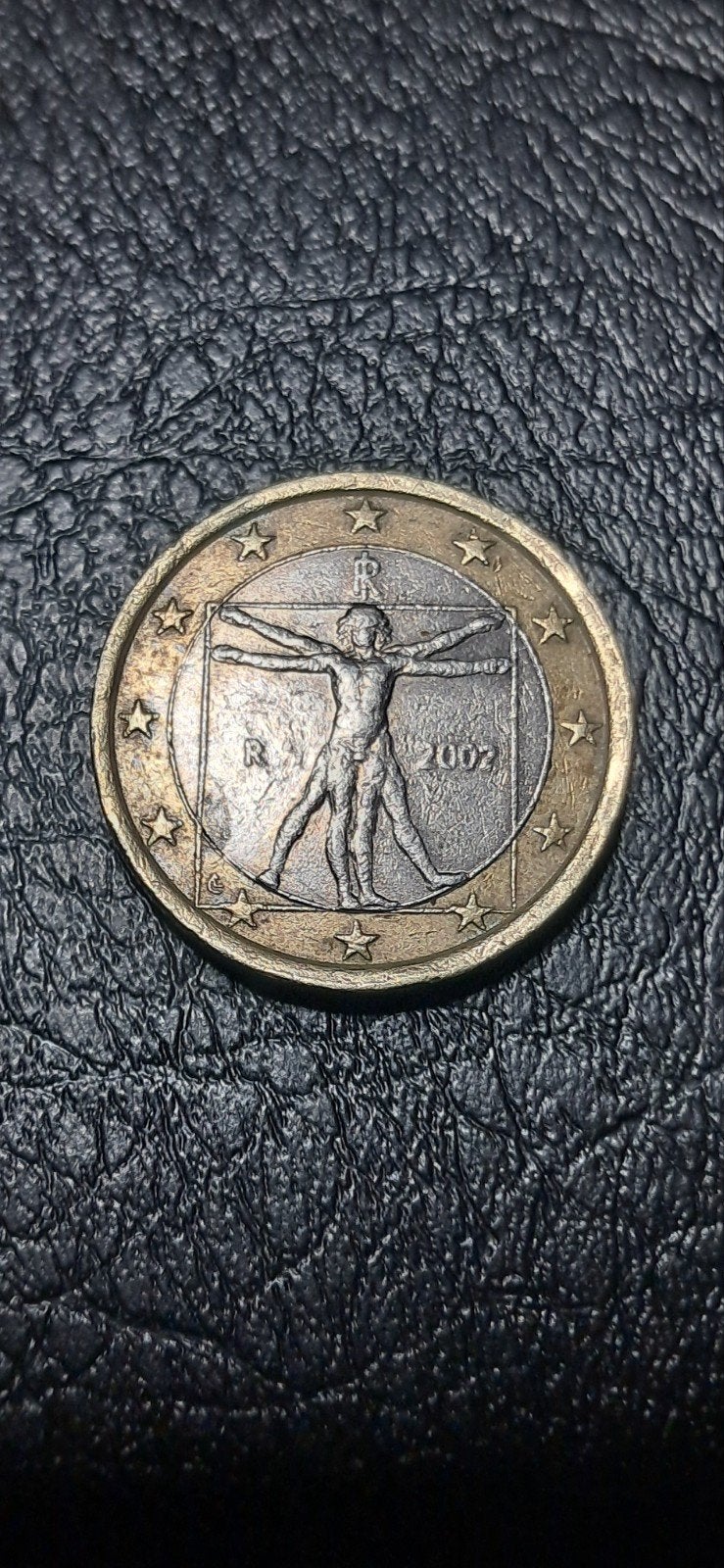 Italie 1Euro munt Leonardo DaVinci, Postzegels en Munten, Ophalen, 1 euro