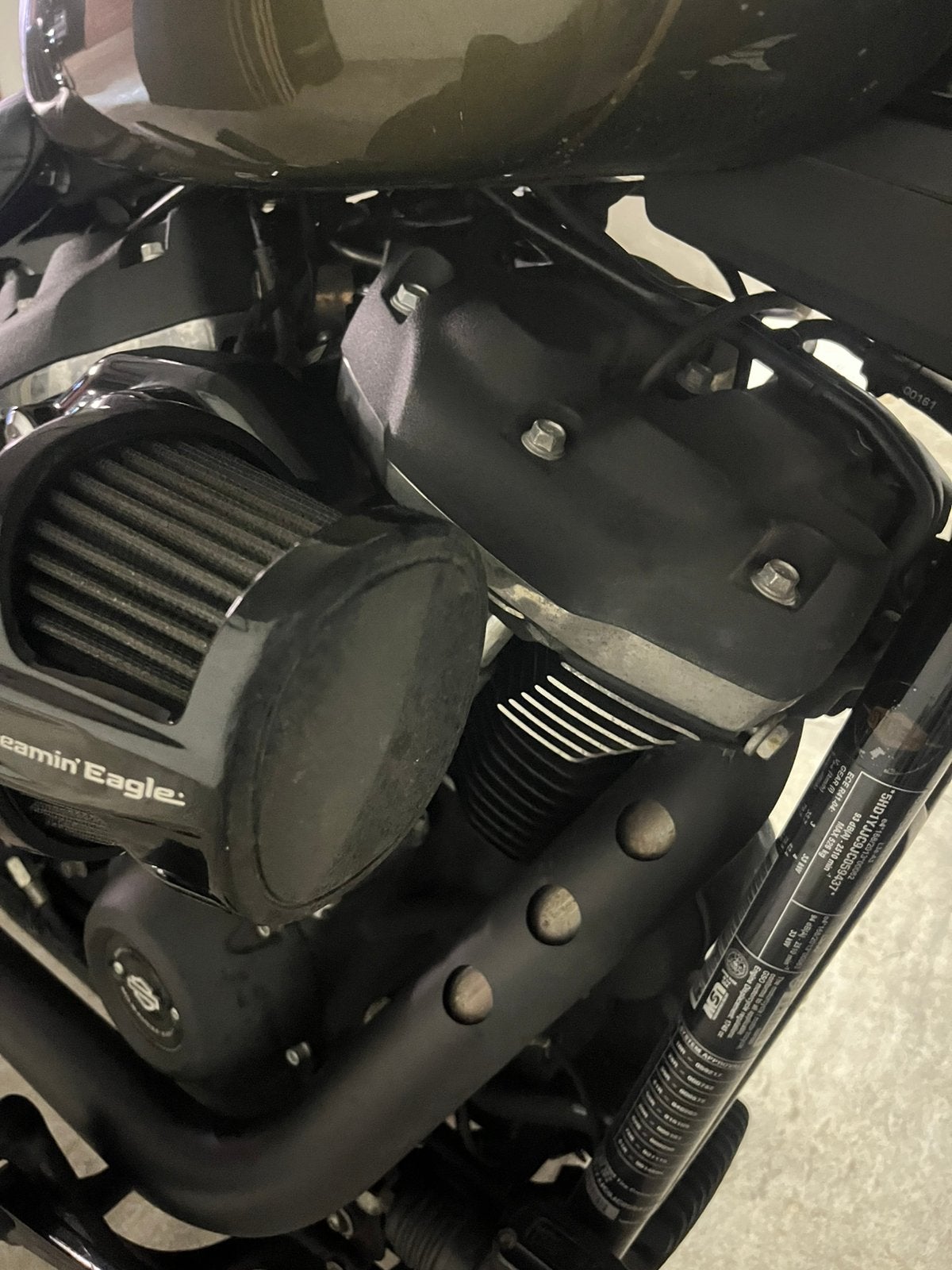 Harley-Davidson street bob, Ophalen