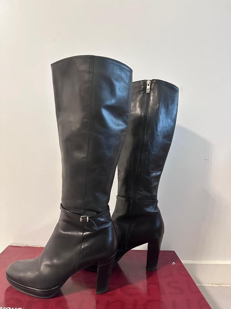 Chique en elegante leren laarzen, Kleding | Dames, Ophalen