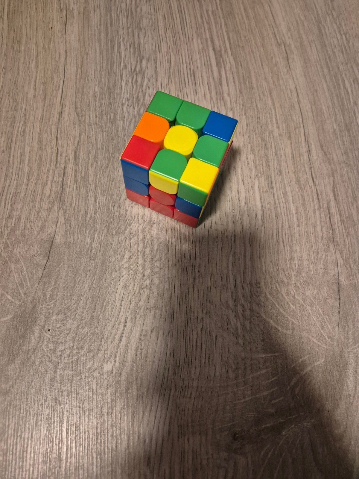 Rubiks cube, Hobby en Vrije tijd, Ophalen, Gebruikt, Rubik's of 3D-puzzel