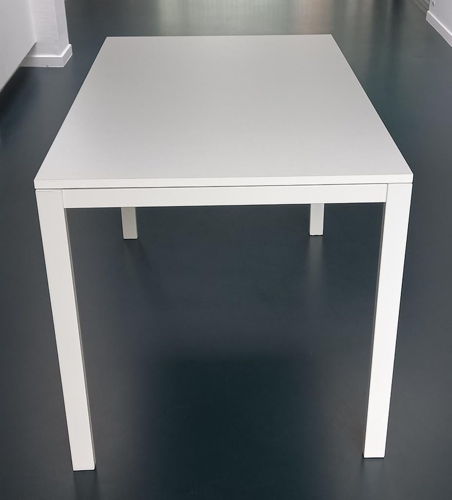 Tafel IKEA wit 125x75, Huis en Inrichting, Ophalen, Kunststof, 100 tot 150 cm, 50 tot 100 cm