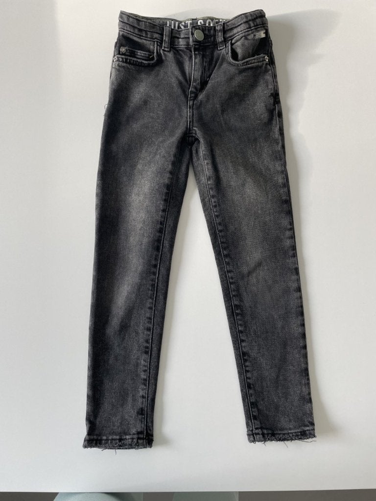 Zwarte jeansbroek maat 122, in perfecte staat!, Broek, Ophalen of Verzenden, Zo goed als nieuw, Zara
