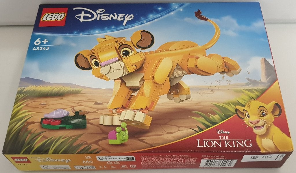 LEGO 43243 Simba, le Roi Lion – version lionceau – NEUF, Neuf, Enlèvement ou Envoi, Ensemble complet, Disney