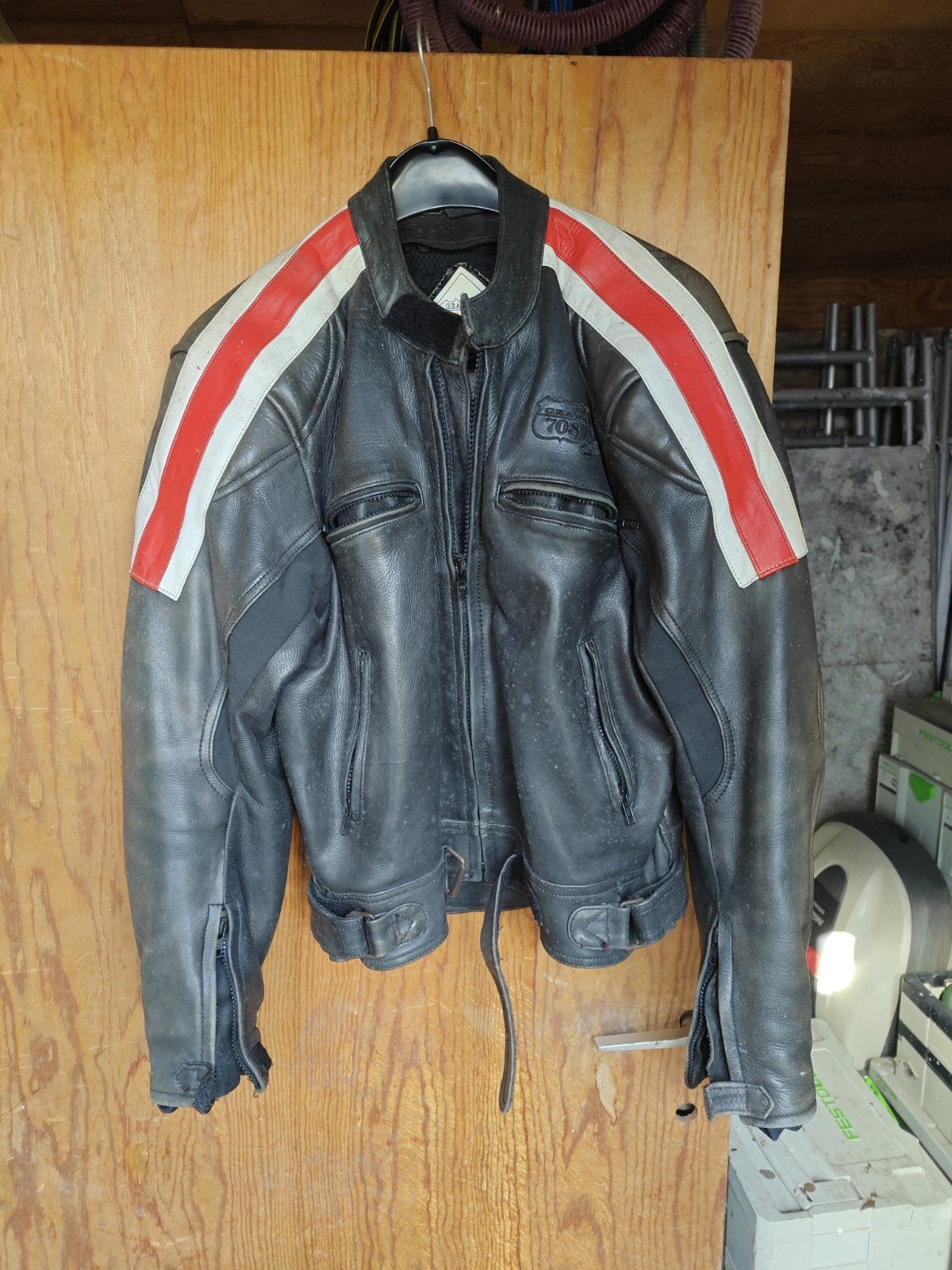 Motorvest, Motoren, Ophalen, Tweedehands, Jas | leer