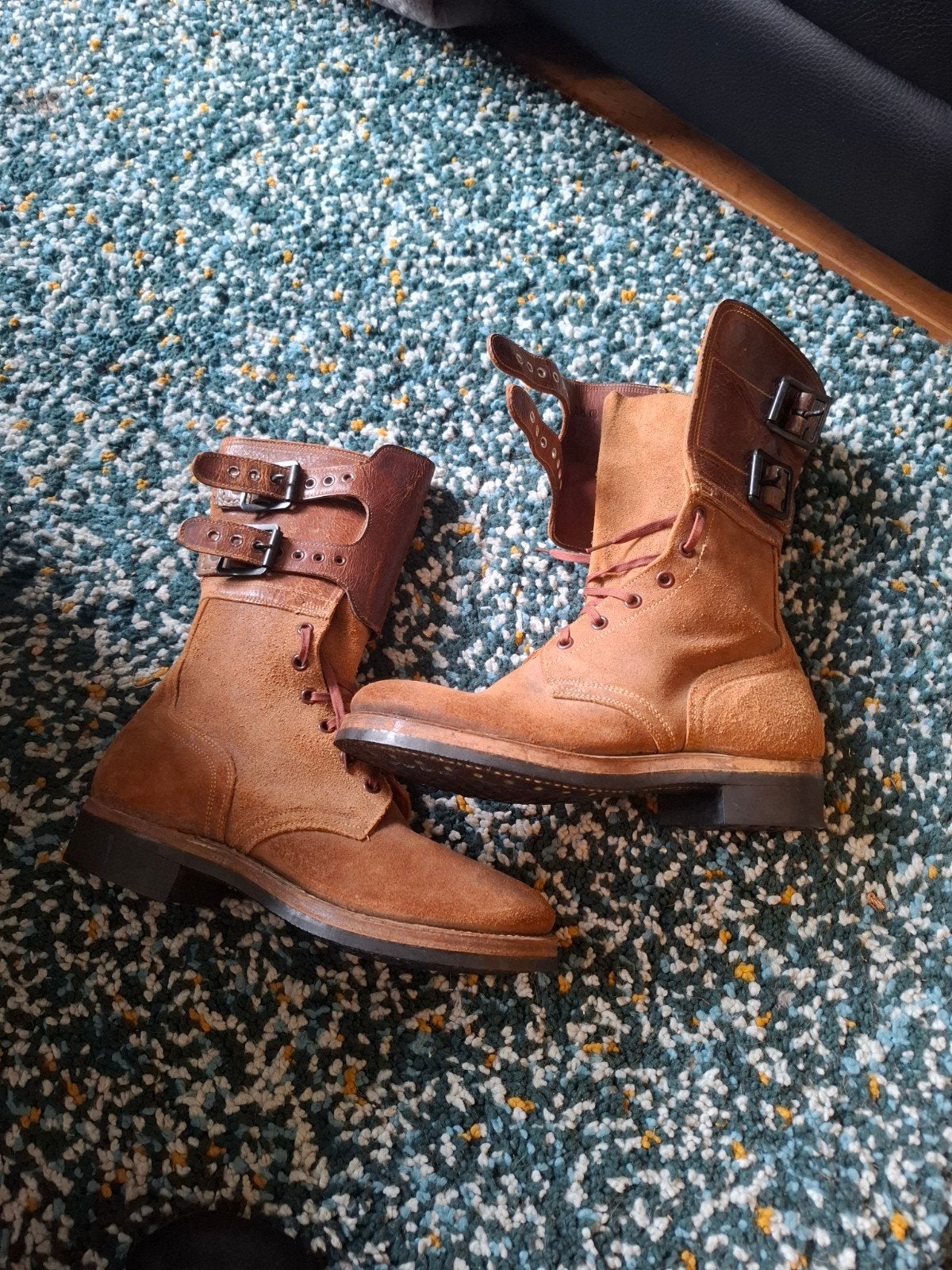 Paire de Brodequins M-1943 US authentique, Collections, Enlèvement ou Envoi, Armée de terre, Vêtements ou Chaussures