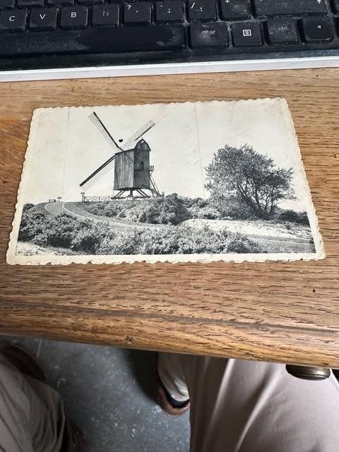 postkaart Koksijde a/ zee de oude molen, Verzamelen, Ophalen of Verzenden, Ongelopen, West-Vlaanderen