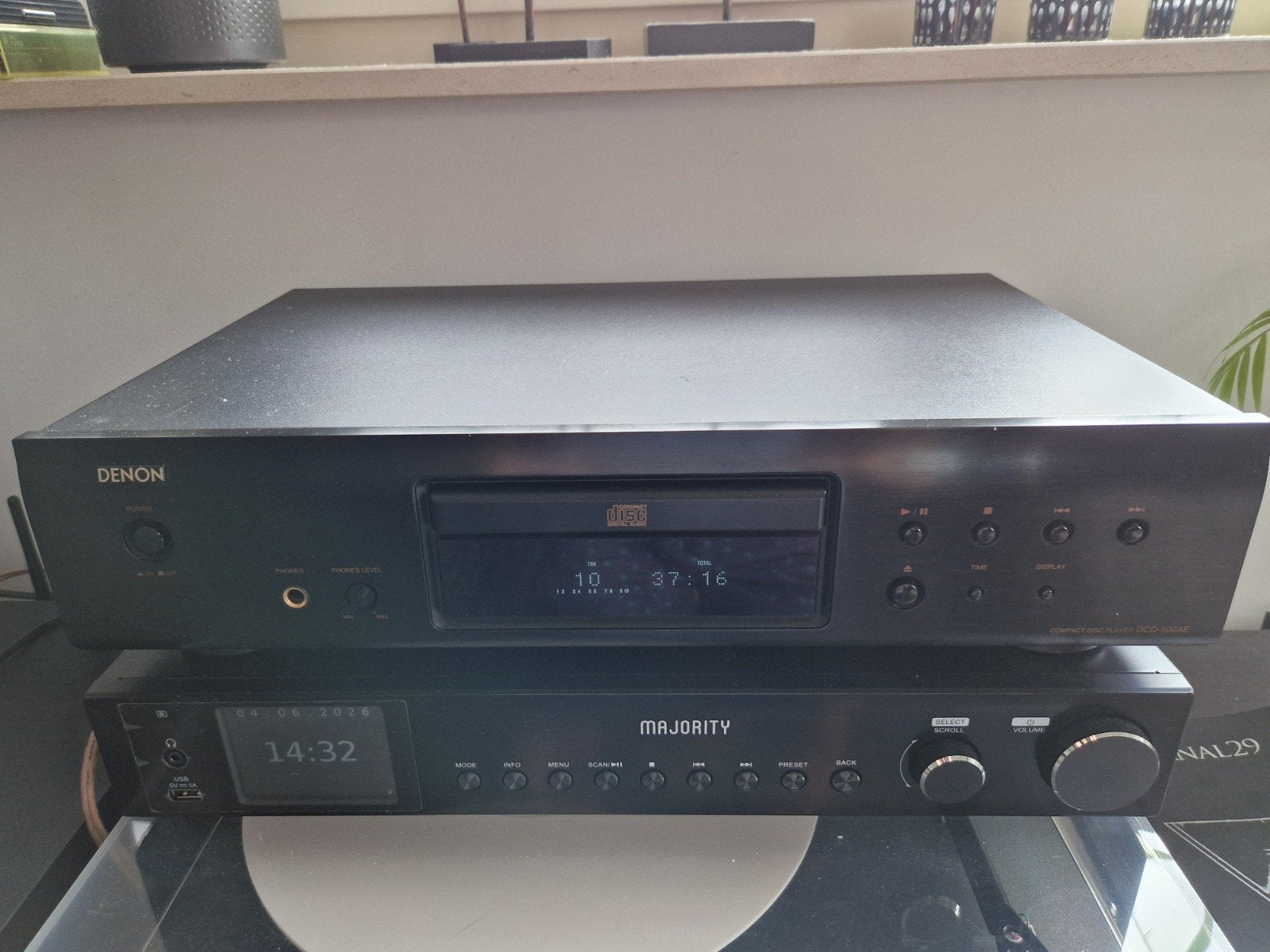 Lecteur CD Denon DCD-500AE de haute qualité, Enlèvement