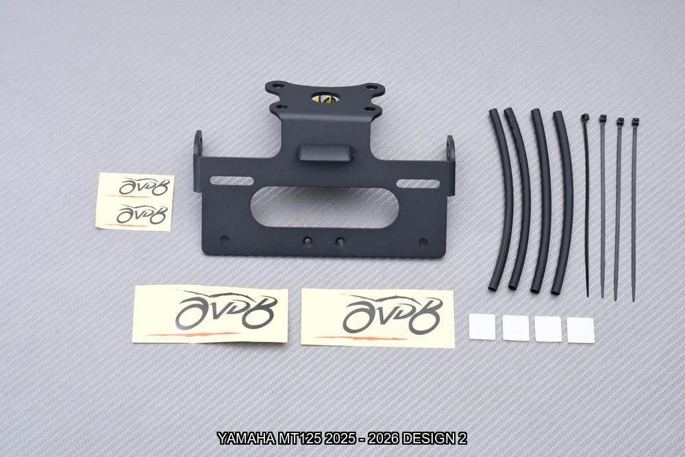 Korte Kentekenplaathouder YAMAHA MT125 2025 - 2026, Motoren, Ophalen of Verzenden, Nieuw