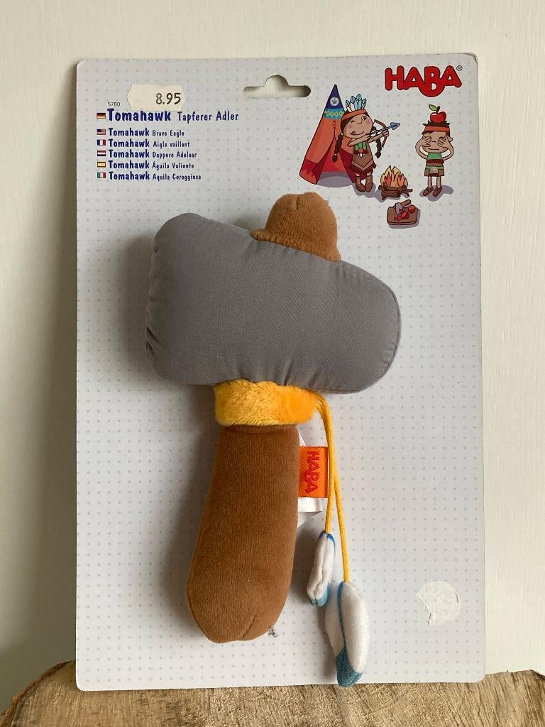 Tomahawk "Dappere Adelaar" - Haba 5780, Kinderen en Baby's, Carnavalskleding en Verkleedspullen, Nieuw, Jongen of Meisje, Ophalen of Verzenden