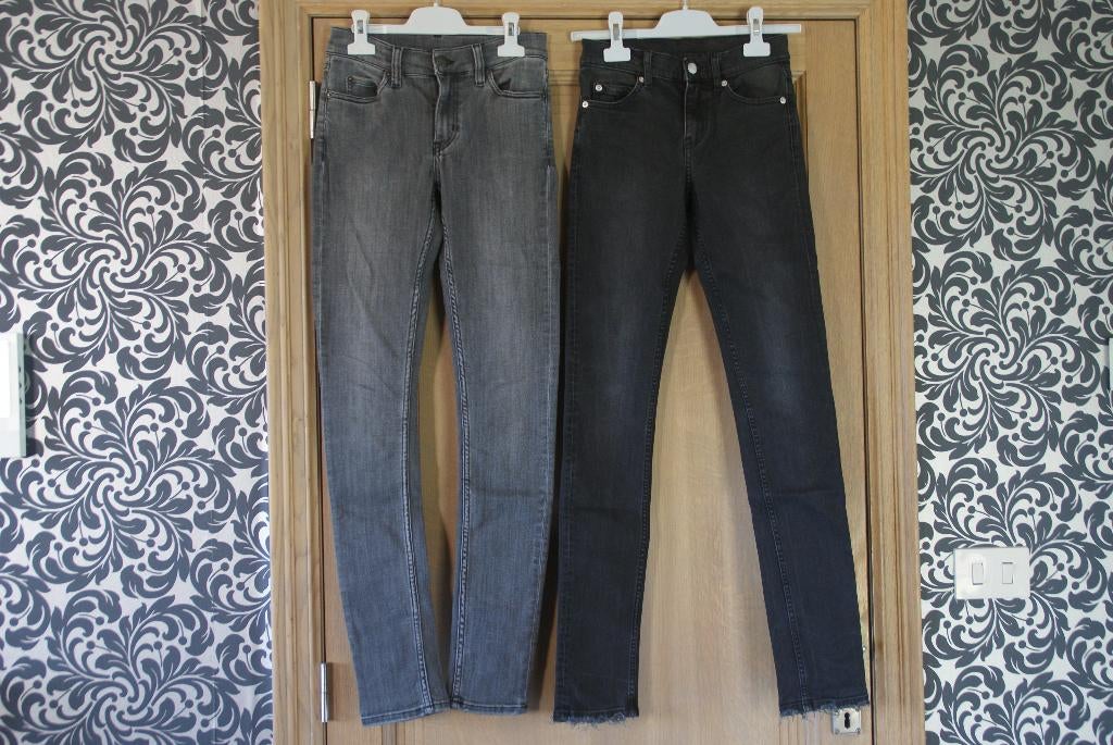 jeans broek Cheap Monday 2 stuks in mooie staat maat 164, Ophalen of Verzenden, Zo goed als nieuw, Jongen, Broek