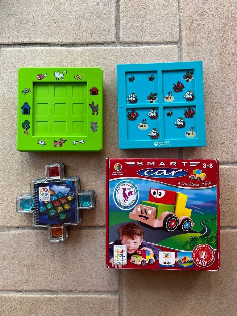 Lot van 4 smartgames, Kinderen en Baby's, Speelgoed | Educatief en Creatief, Ophalen of Verzenden