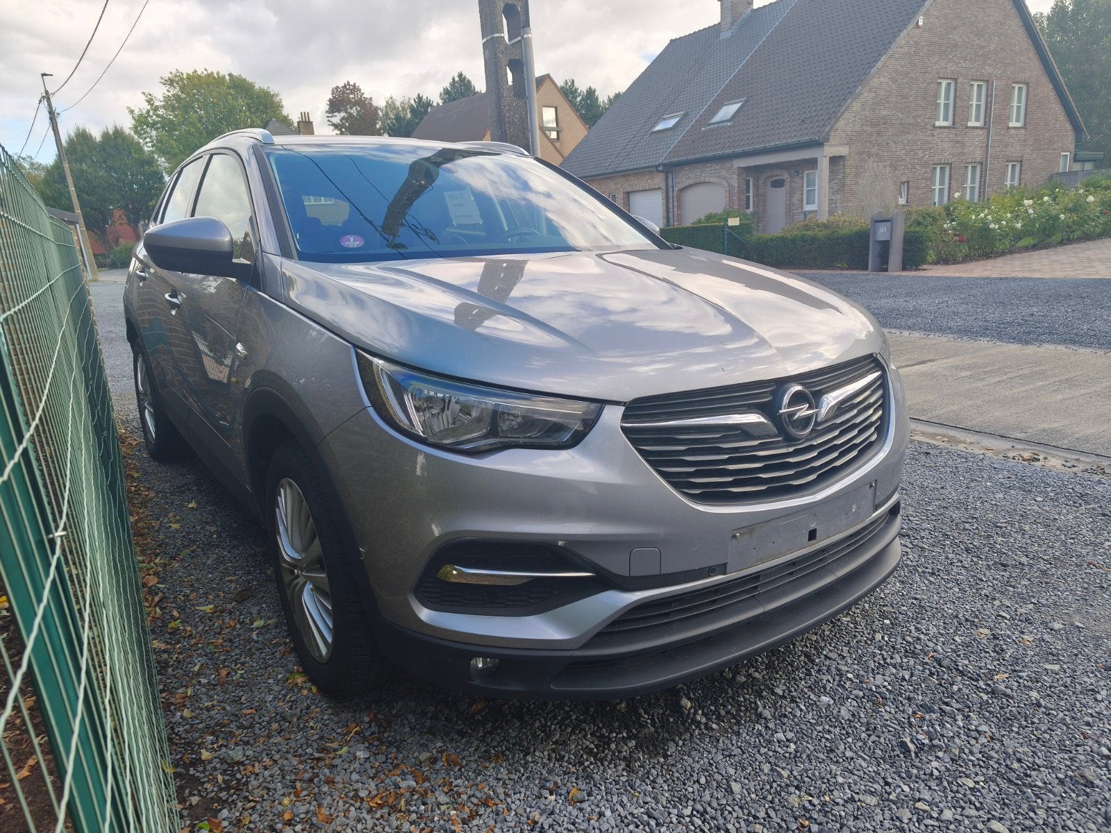 OPEL GRANLAND X 12i Turbo 2019 1Main+Carnet Complet !, Autos, Argent ou Gris, Achat, Euro 6, 5 portes