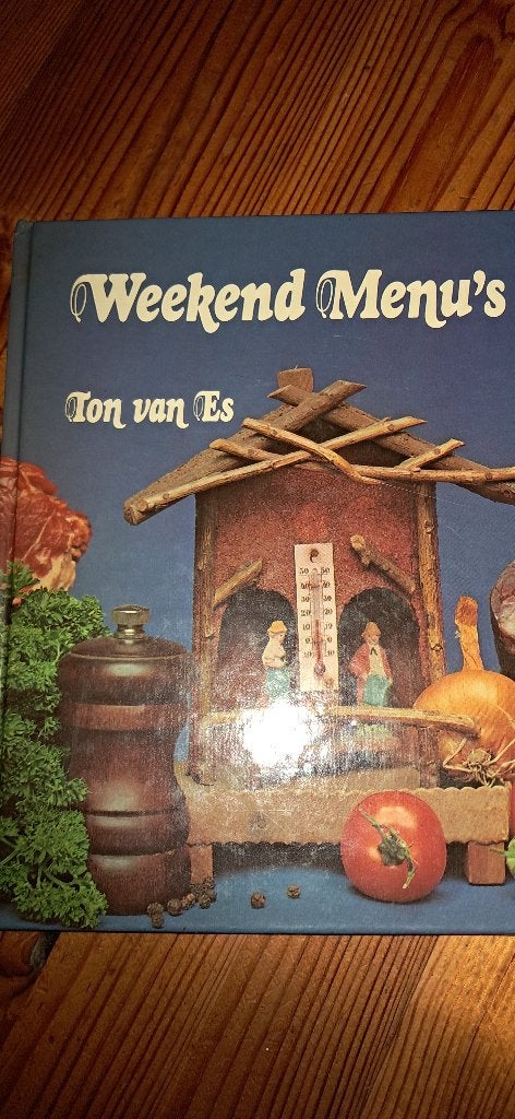 Boek kookboekje ´ weekend menu´s ´, Boeken, Ophalen, Zo goed als nieuw, Ton van Es