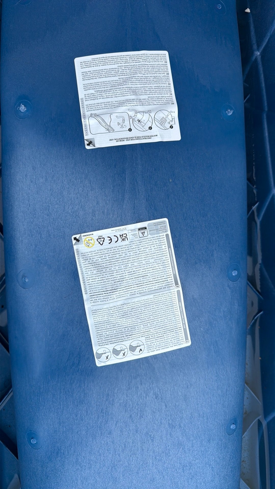 Toboggan 3m, Jardin & Terrasse, Enlèvement, Utilisé