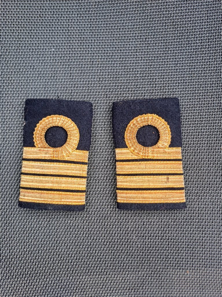 Scheepvaart schouderstukken, Verzamelen, Ophalen of Verzenden, Zo goed als nieuw, Overige typen
