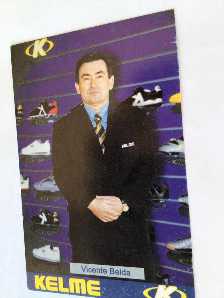 Wielerkaart 2001 team kelme vicente belda, Sport en Fitness, Wielrennen, Verzenden, Zo goed als nieuw