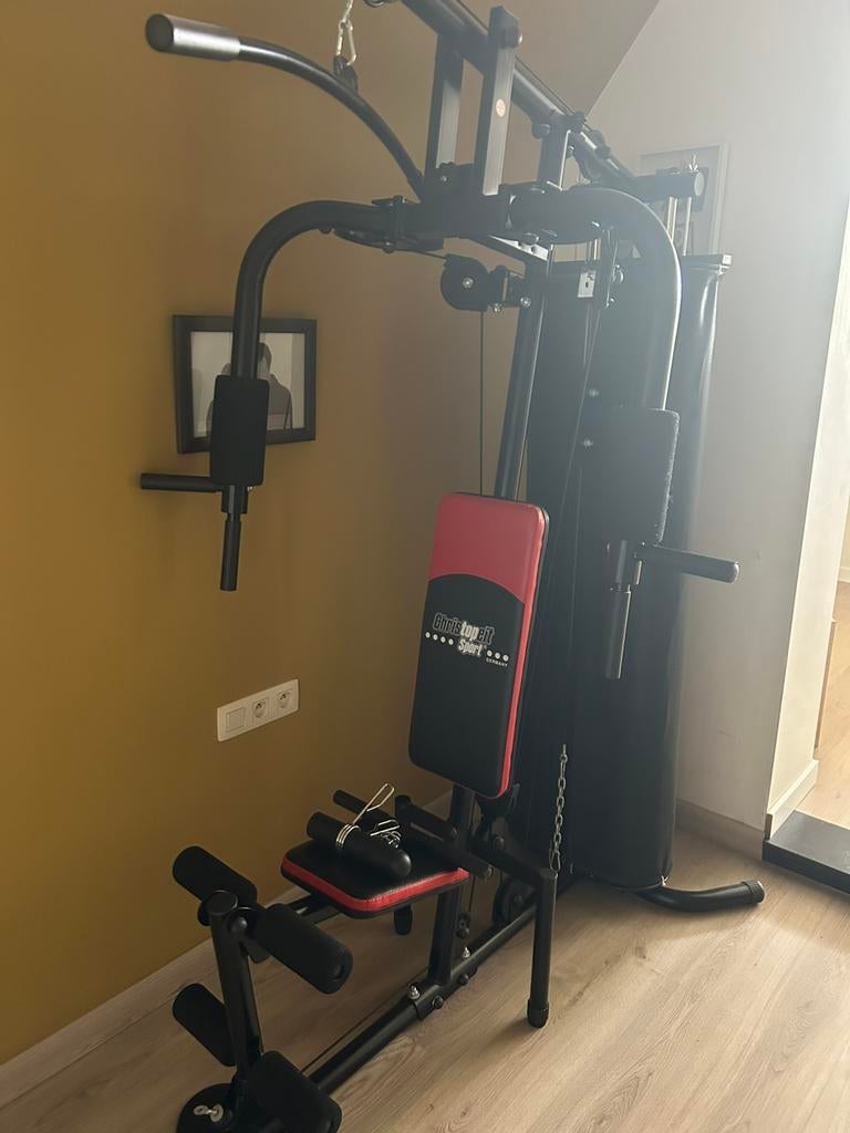 Fitnesstoestel Christopeit multigym, Ophalen, Zo goed als nieuw, Benen, Krachtstation