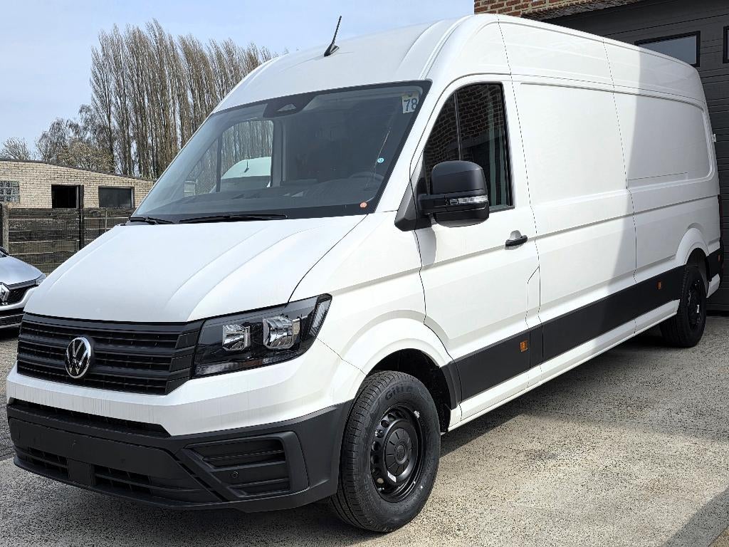VW Crafter L4H3 - NIEUW 0KM 2026 - RWD - Trekhaak 3.500 KG, Auto's, Automaat, Wit, Diesel, 5 deurs