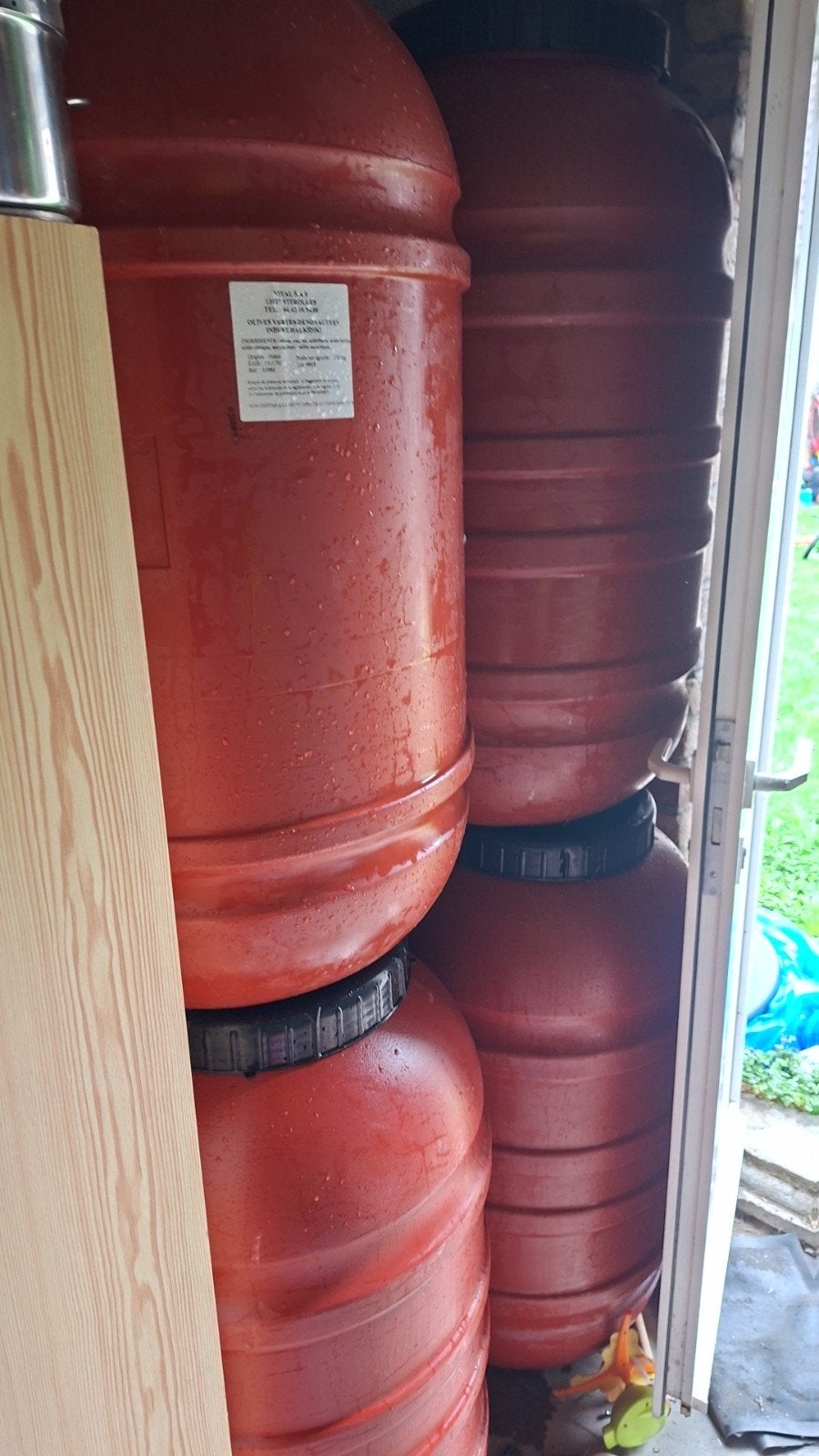 regenton of vat, 150 litres ou plus, Enlèvement, Comme neuf, Synthétique