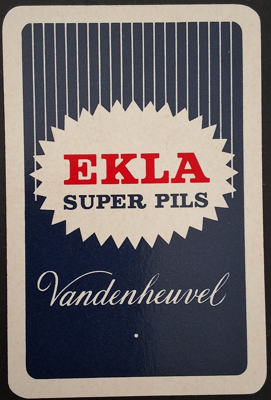 1 Speelkaart  Ekla, Verzamelen, Ophalen of Verzenden