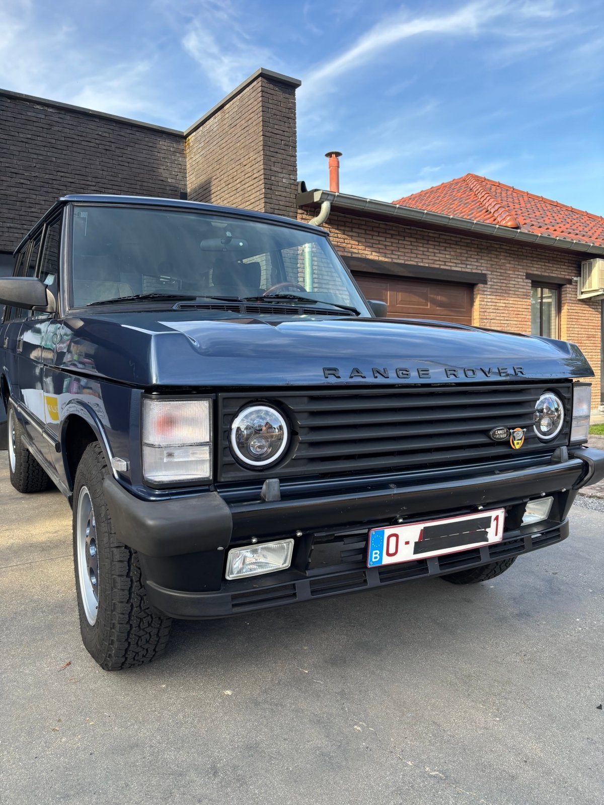 Range Rover Classic 200tdi - oldtimer bwj. 1994, Auto's, 2500 cc, Land Rover, Elektrische ramen, Blauw