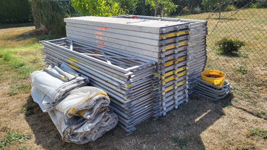 Layher Blitz ALUMINIUM gevelsteigers, Enlèvement
