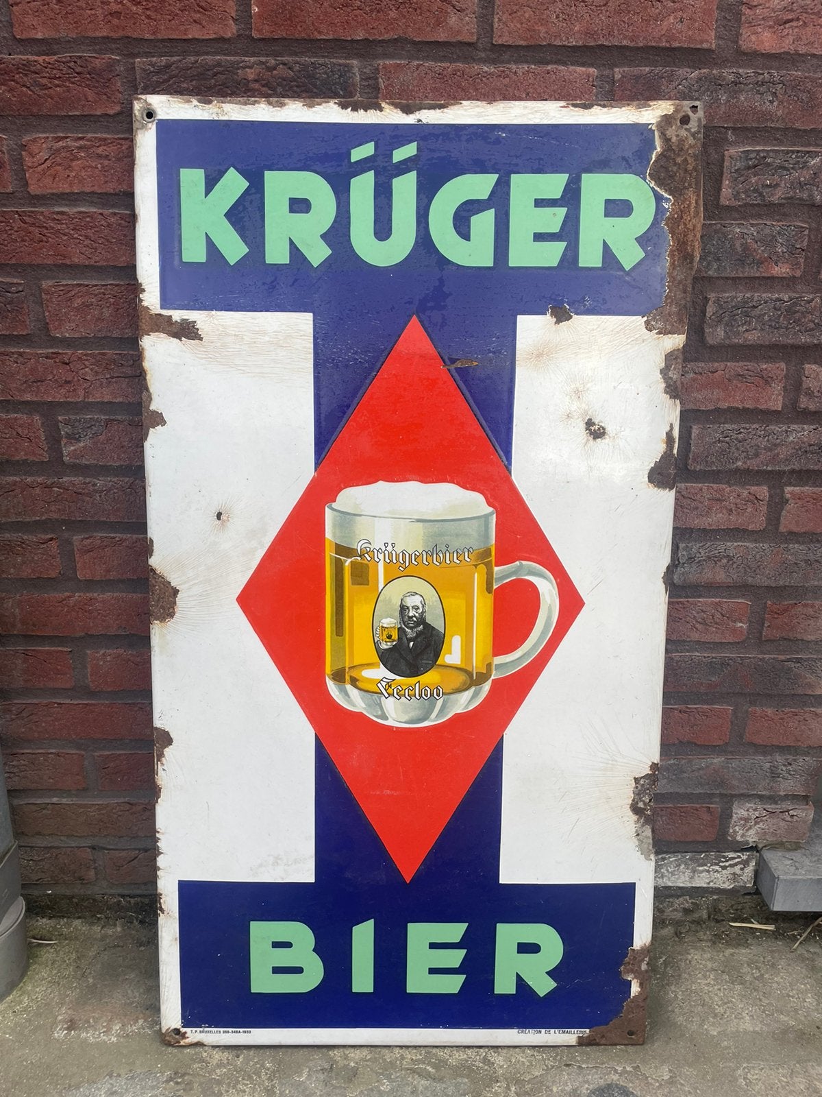Kruger Bier, Enlèvement, Utilisé