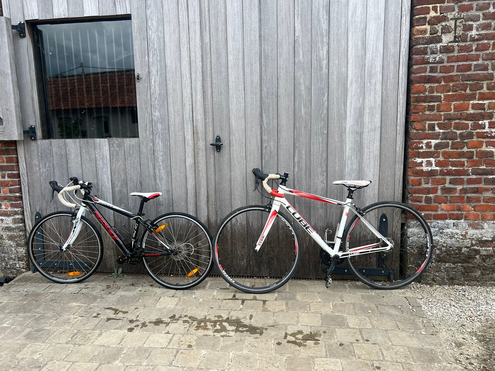 2 kinder koersfietsen (Cube en Ridley) op te knappen, Fietsen en Brommers, Ophalen, Gebruikt, Overige merken