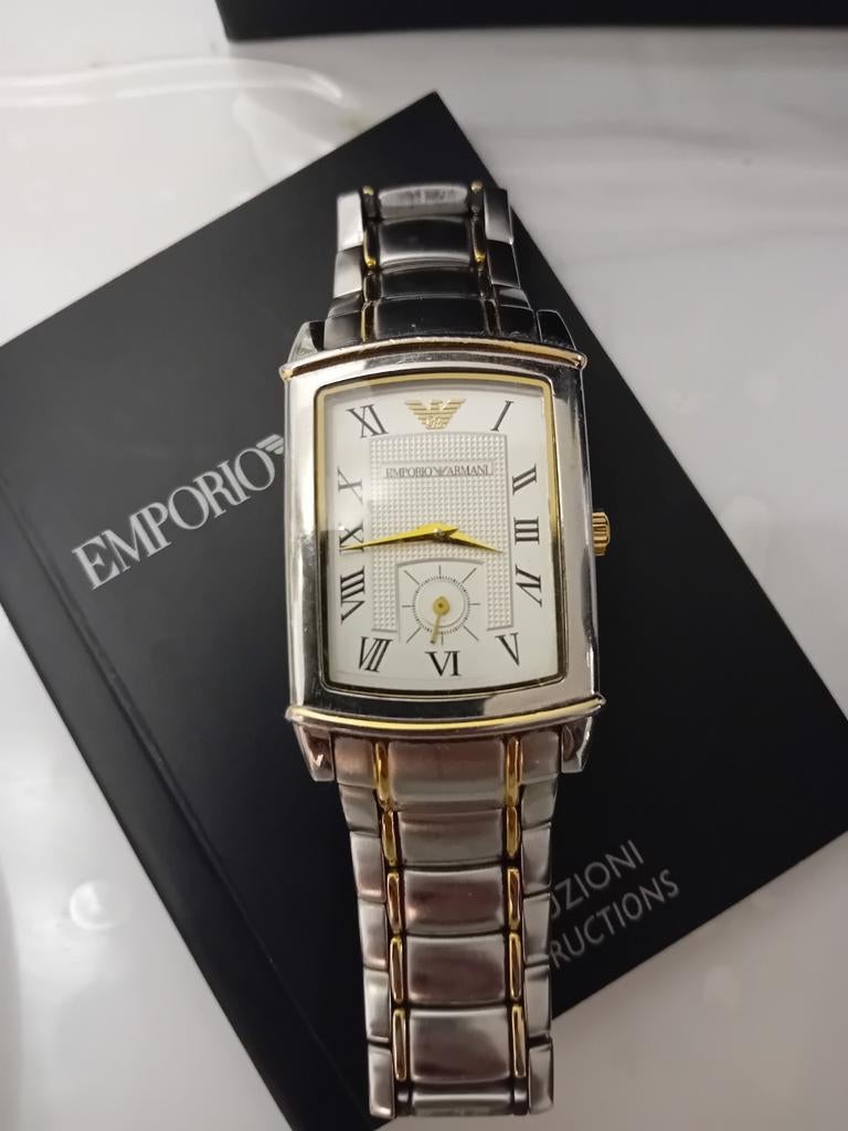 Emporio Armani horloge, Ophalen