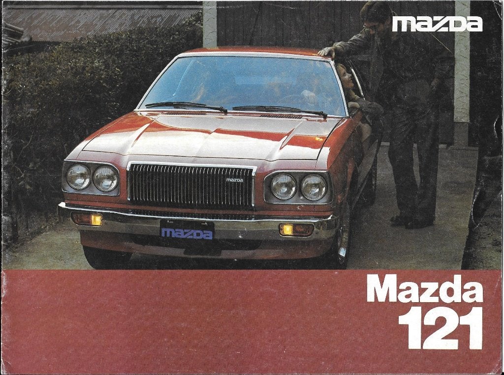 MAZDA 121,  1978, Boeken, Auto's | Folders en Tijdschriften, Ophalen of Verzenden, Zo goed als nieuw, Mazda