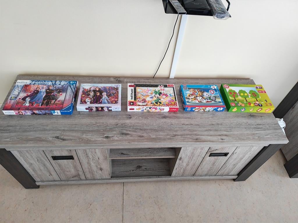 Lot de 5 puzzle complet, Enlèvement ou Envoi