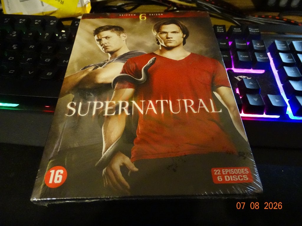 supernatural saison 6, Comprend un boîtier, Surnaturel, Enlèvement ou Envoi, Neuf, dans son emballage