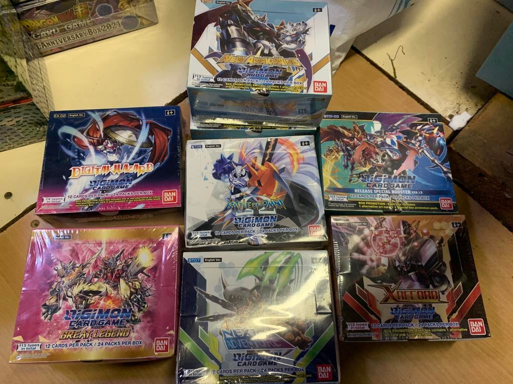 Digimon booster boxen, Enlèvement, Neuf, Booster