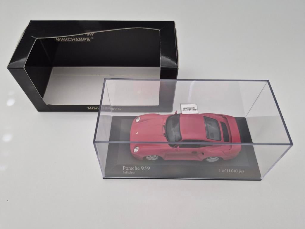 Minichamps 1/43 Porsche 959 400 062521, Ophalen of Verzenden, Zo goed als nieuw, Auto, MiniChamps