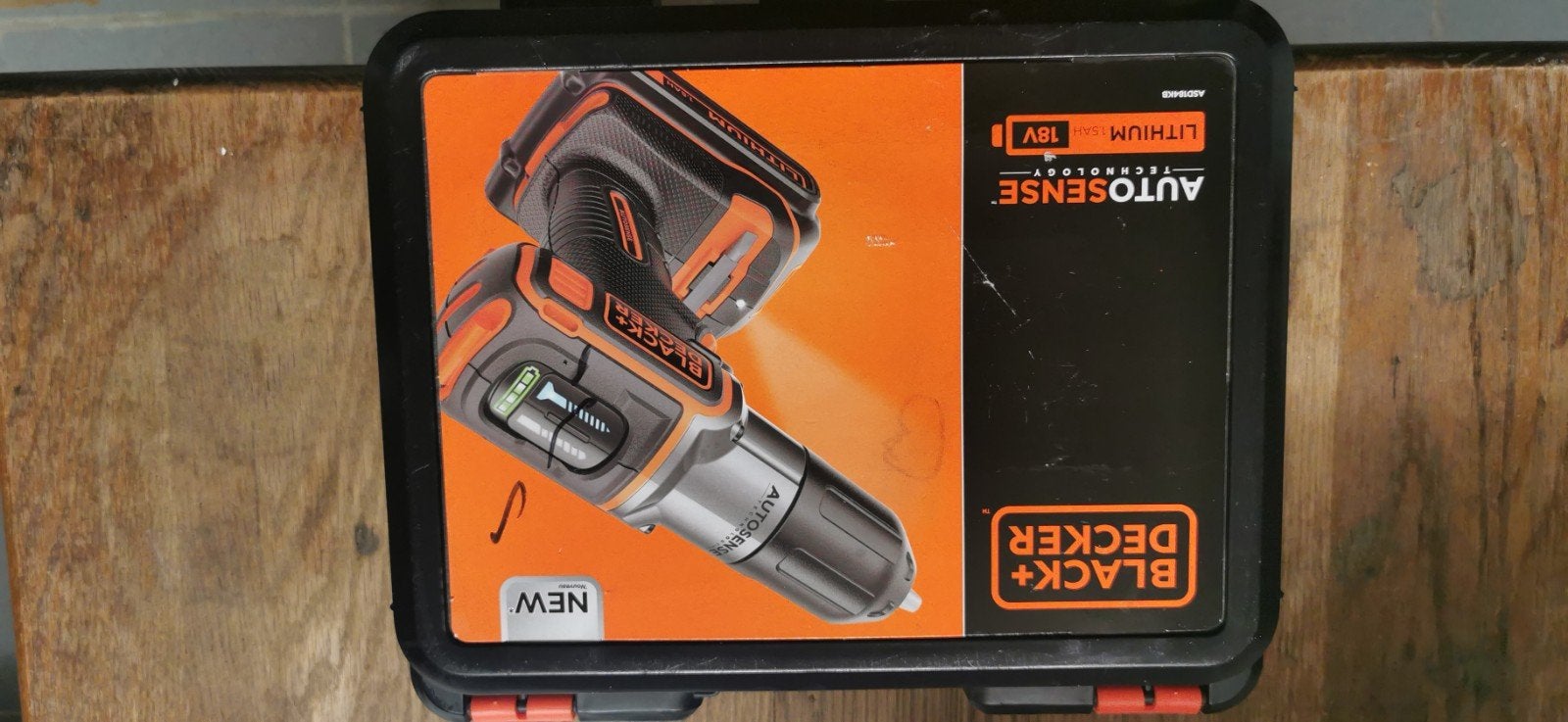 Black Decker Auto Sense boormachine, Ophalen of Verzenden, Gebruikt, Accuboormachine, Overige merken