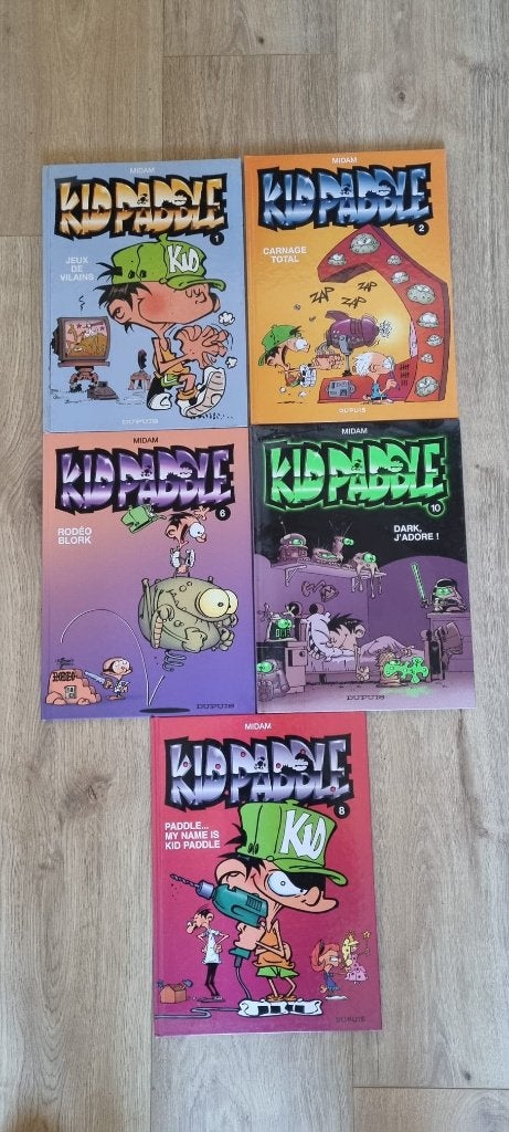 Kid Paddle - 5 albums, Plusieurs BD, Enlèvement ou Envoi, Utilisé, Midam