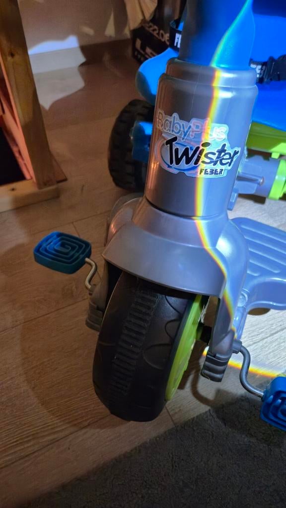 Kinderfiets, luchtschip, Ophalen