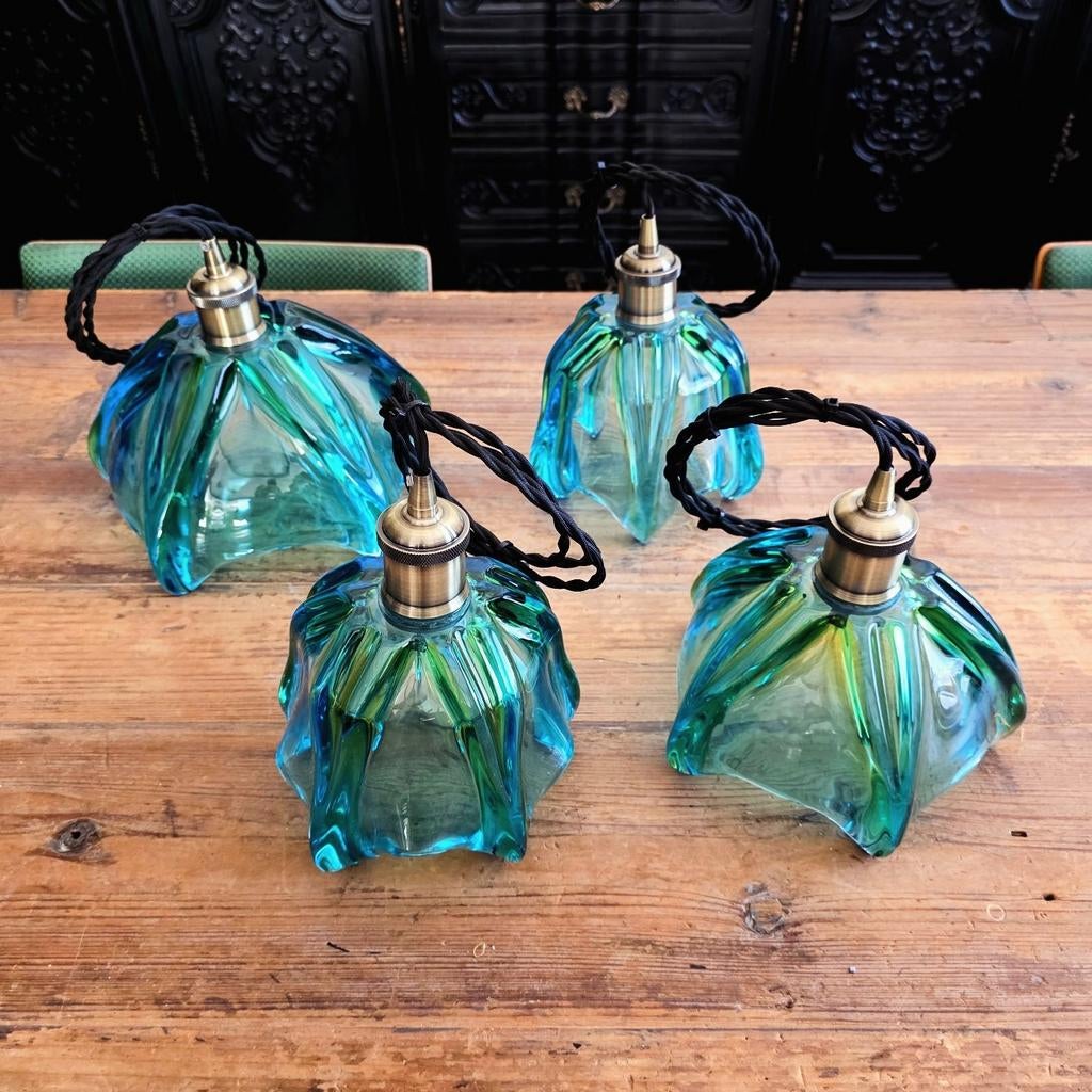 Vintage Murano glazen hanglampen. Prijs/stuk., Ophalen of Verzenden
