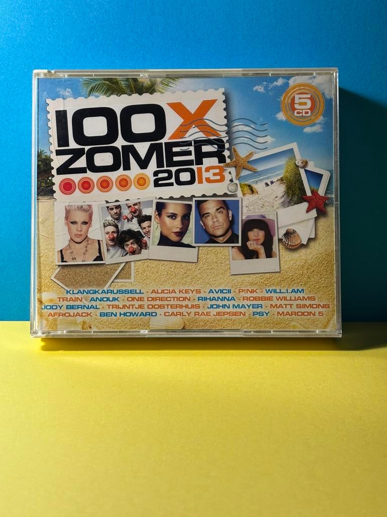 100 X zomer 2013 / 5cd box, Cd's en Dvd's, Verzenden