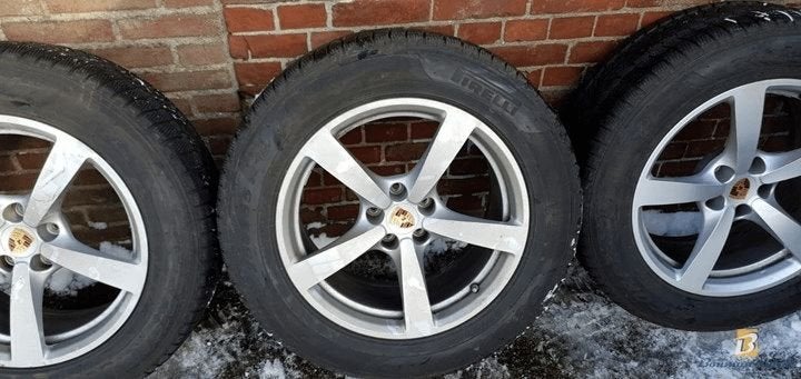 Porsche Macan origineel winterset 18 inch, Pneus et Jantes, 255 mm, Véhicule de tourisme, -