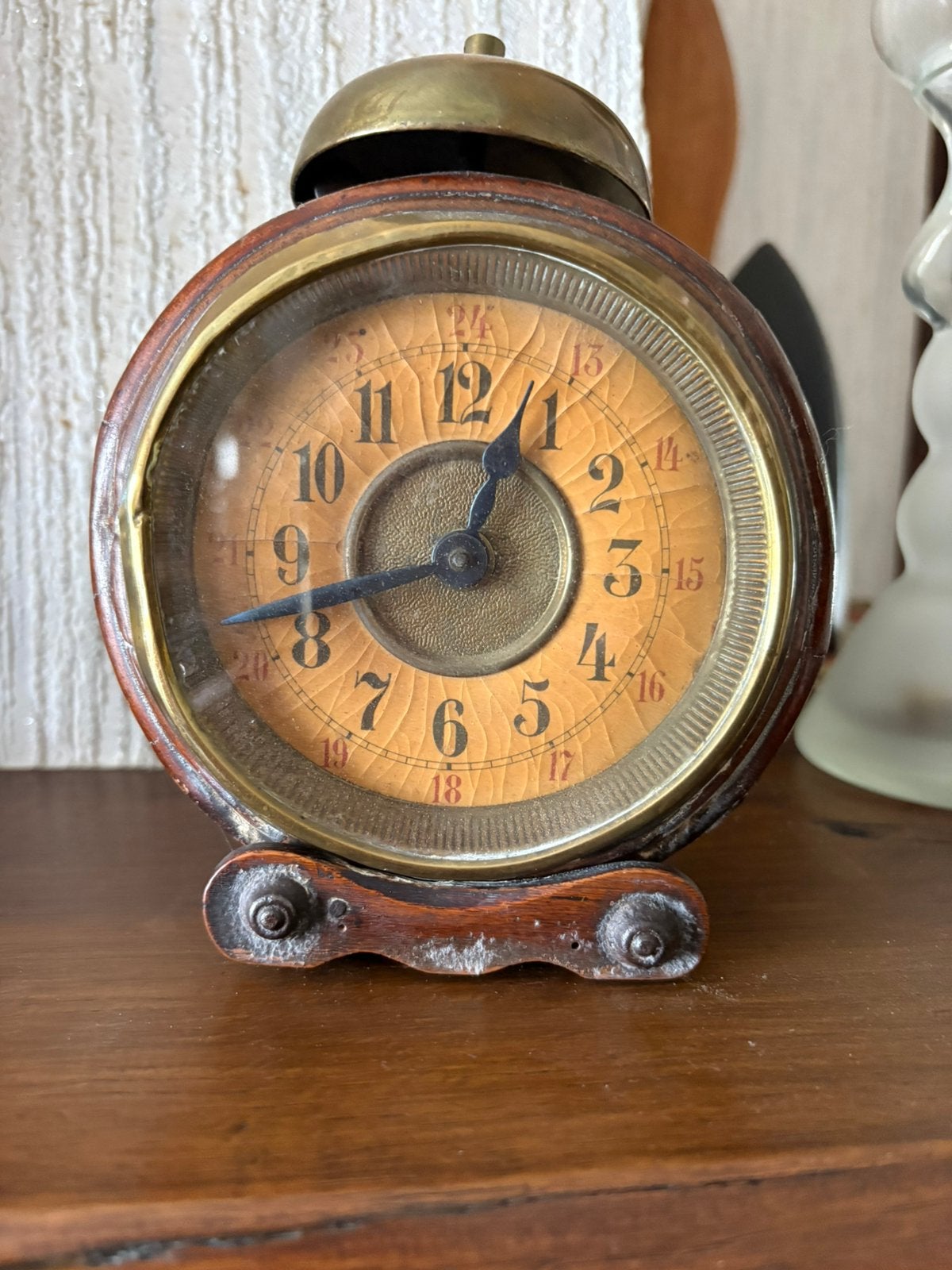 Junghans antieke wekker, 100 jaar oud!, Antiek en Kunst, Ophalen of Verzenden